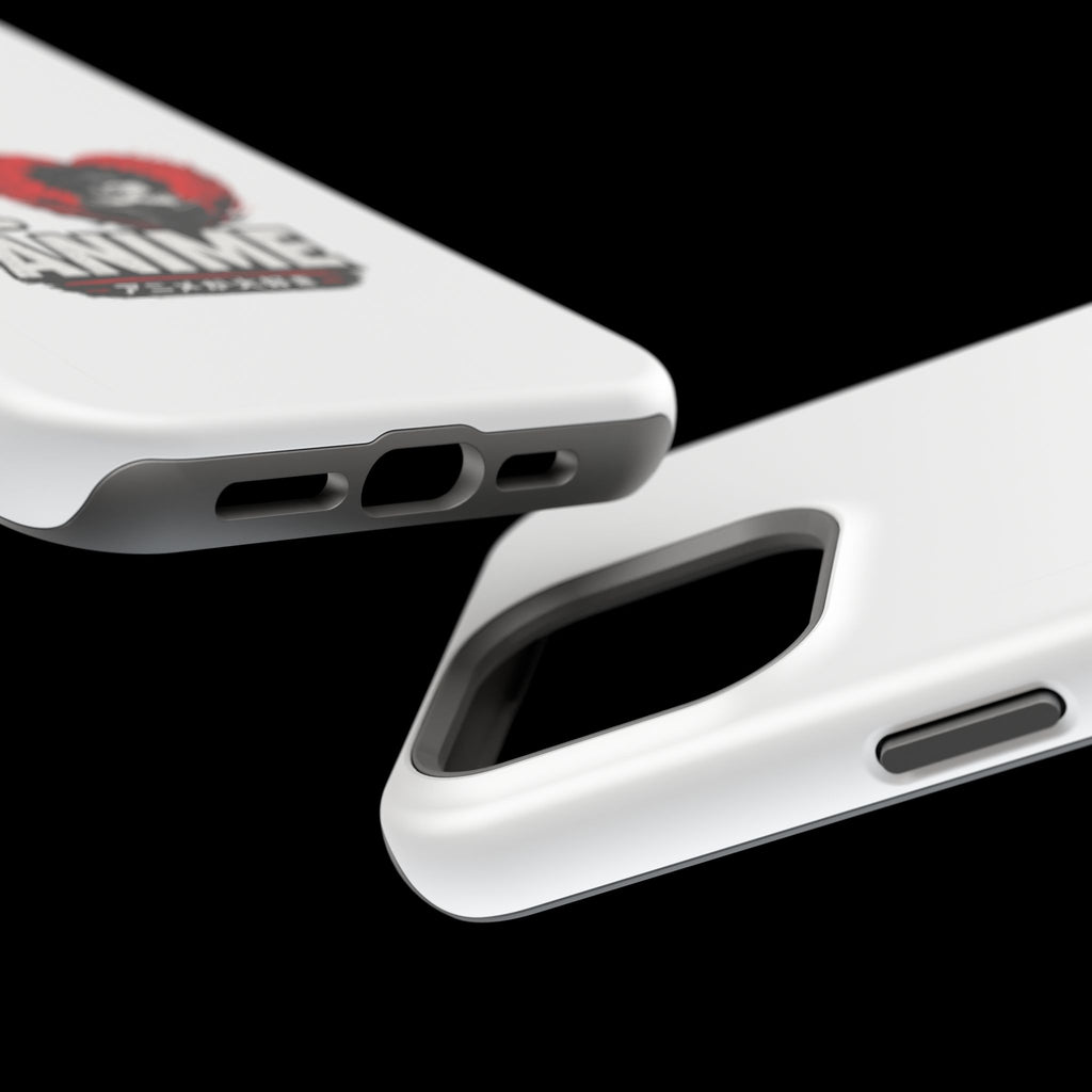 I Love Anime Magnetic Impact Case — Shockproof Phone Cover with Heart Graphic