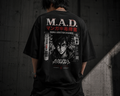 M.A.D. Graphic Tee — Anime Manga Addiction Disorder Oversized Shirt